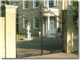 Sliding gates evidence from Ark Wrought Ironwork Limited